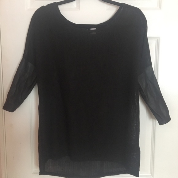 Black sheer top - Picture 1 of 3